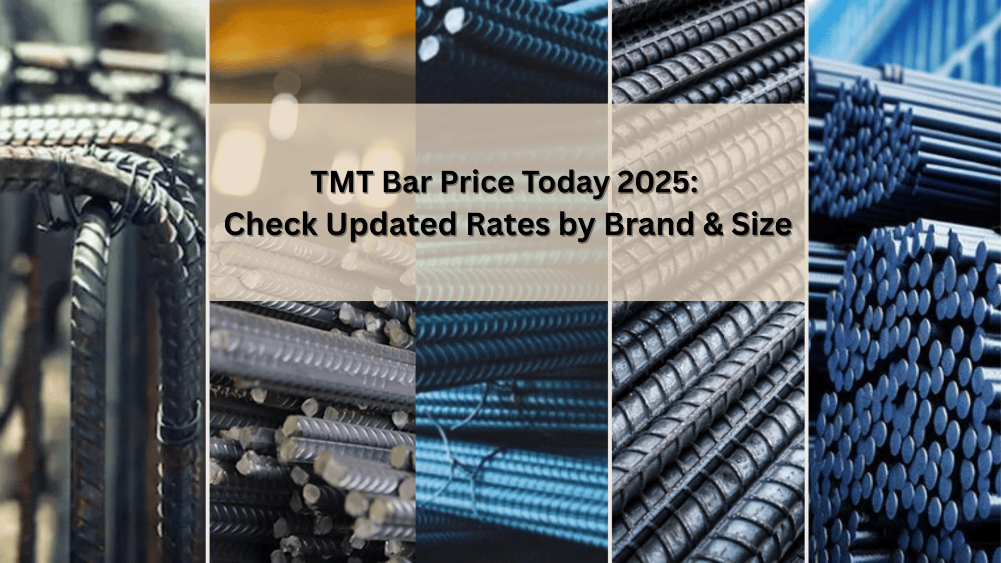 TMT Bar Price Today 2025